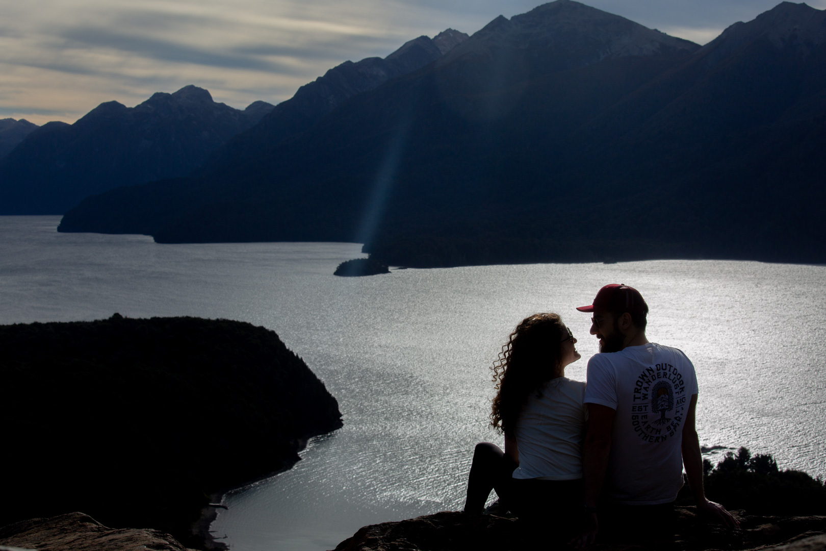 sesión de fotos de novios en Bariloche, Patagonia