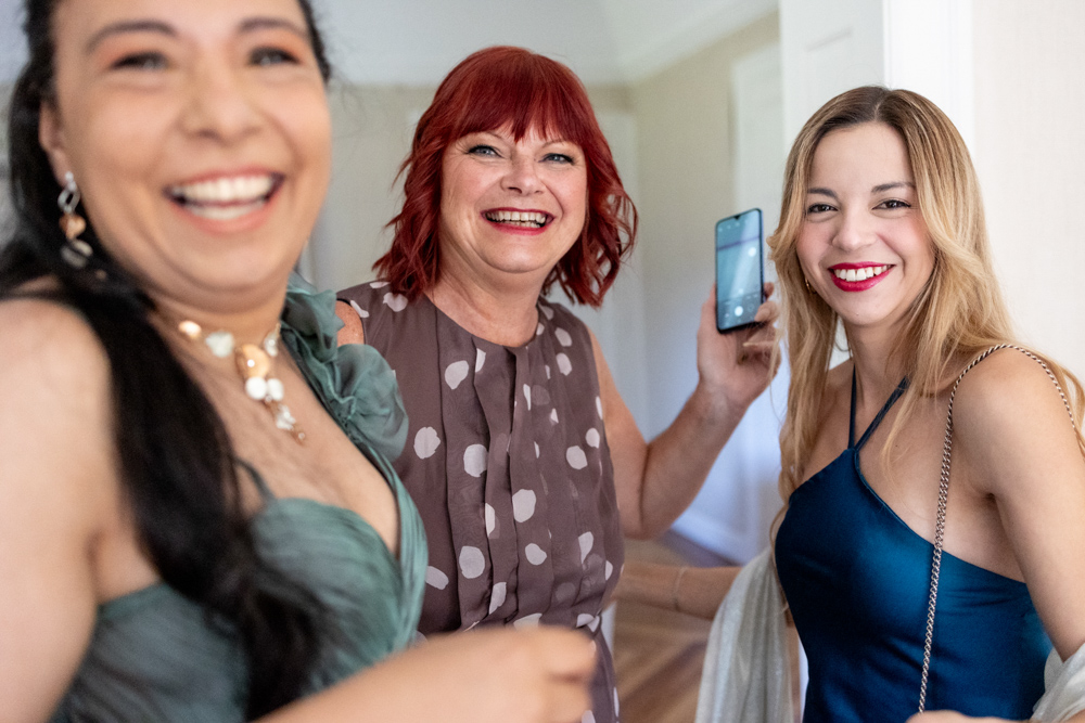 Fotografía documental de casamiento en Argentina previa de la novia