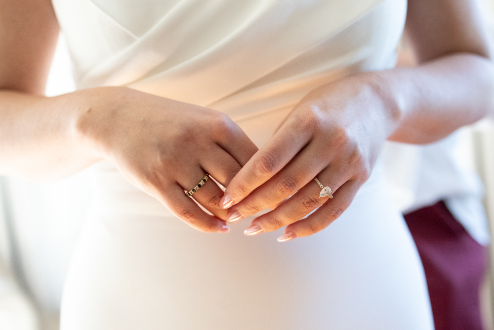 Fotografía documental de casamiento en Argentina previa de la novia