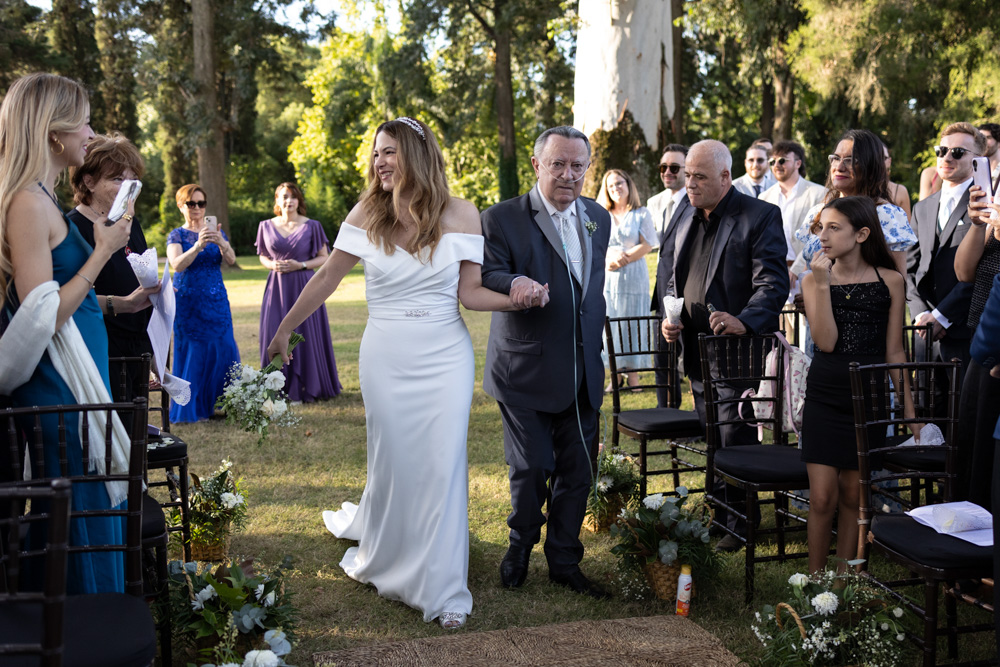 Ceremonia de boda multicultural en Estancia Villa María