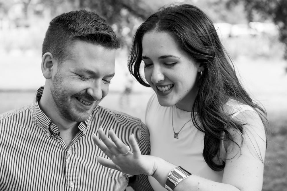 surprise wedding proposal in palermo rosedal